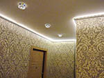 Натяжные потолки с подсветкой