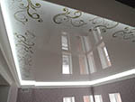Натяжные потолки с подсветкой